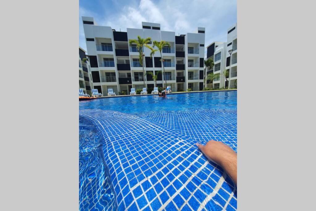 Departamento De Lujo En Manzanillo, Planta Baja Frente A La Alberca Daire Dış mekan fotoğraf