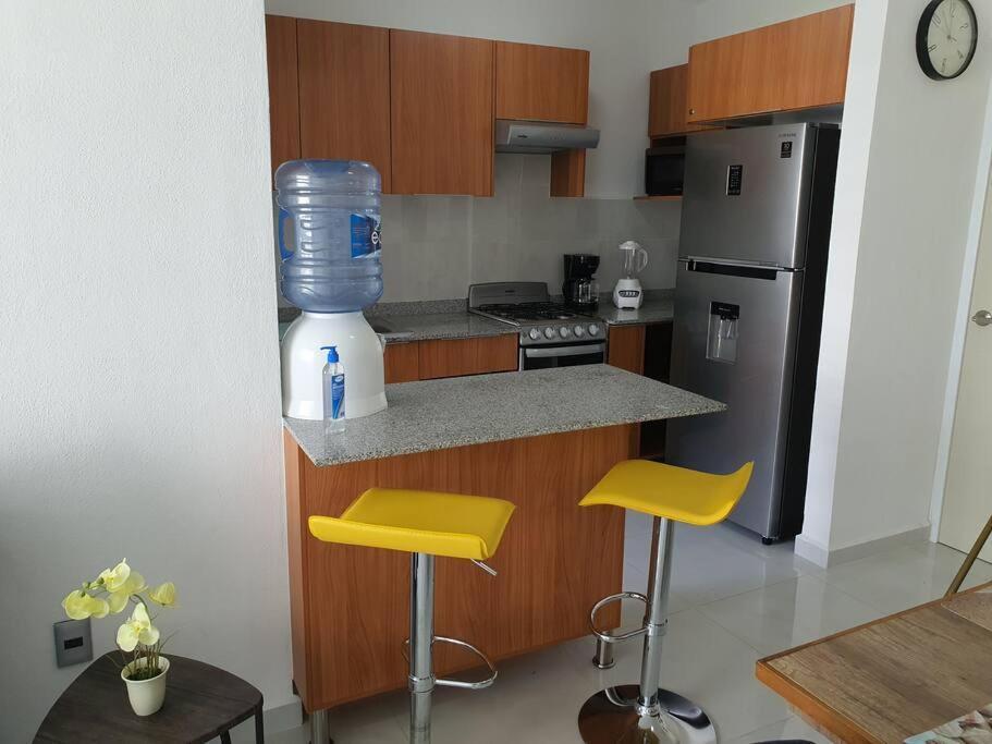 Departamento De Lujo En Manzanillo, Planta Baja Frente A La Alberca Daire Dış mekan fotoğraf